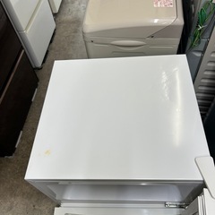 万代店　Haier 85L 2ドア冷蔵庫 JR-N85B 白 2018年製 ハイアールの画像