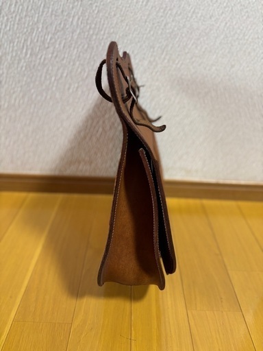 バイク　サイドバッグ本革