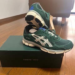 ASICS GEL-NYC 27.5cm グリーンの画像