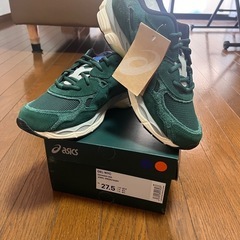 ASICS GEL-NYC 27.5cm グリーンの画像
