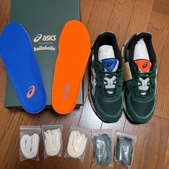 ASICS GEL-NYC 27.5cm グリーンの画像