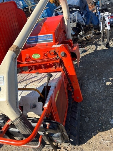 話し中久保田脱穀機