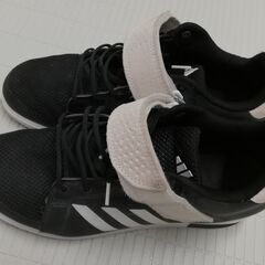 アディダス 重量上げ ウェイトリフティング パワーリフティング シューズ 27.5cmの画像