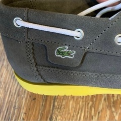 【新品未使用】おしゃれ靴👞ラコステ27.5の画像