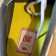 【新品未使用】おしゃれ靴👞ラコステ27.5の画像