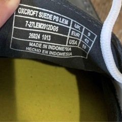 【新品未使用】おしゃれ靴👞ラコステ27.5の画像