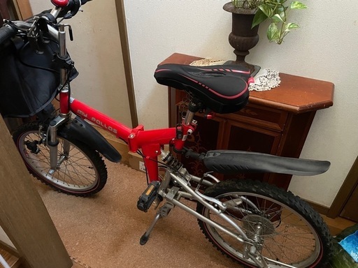 値下げ❗️ギア付き折りたたみマウンテンバイクふ