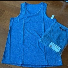 タンクトップ テックウェア ストレッチ メンズ　L 2枚の画像