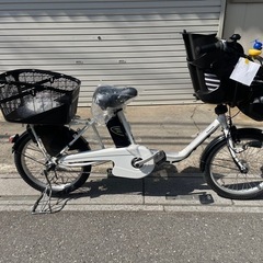 試乗🉑新車仕上げ⭐️中古子供乗せ電動自転車 パナソニックギュットの画像