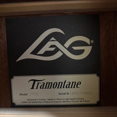 lag tramontane t70Dアコースティックギターの画像