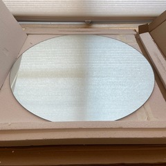 ウォールミラー 70cm 円形 ガラス製の画像