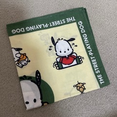 無料でどうぞ！ポチャッコのハンカチです☺️の画像