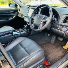 クラウンHV高級車❗️G上級グレード❗️長車検R9/7❗️レザーシート‼️の画像