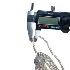 アコヤ真珠　パール　0.3mm ネックレス　3連の画像