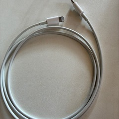 iPhoneのイヤホンとコードの画像