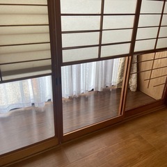 無料　障子　4枚　難有りの画像