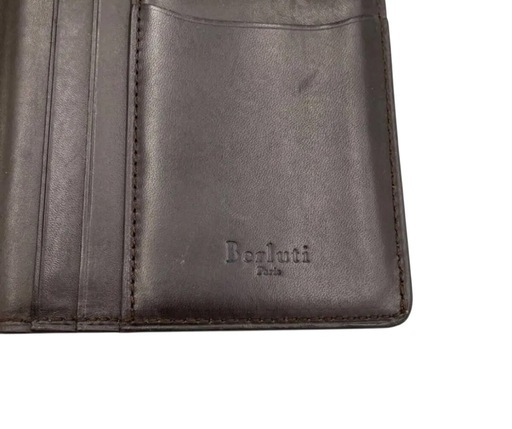 Berluti ベルルッティ　エベネ カリグラフィー 長財布 ブラウン　高級財布