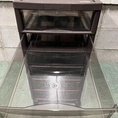 アプロス B4 深型 6段 書類ケース 収納ケース プラスチック製 ダークブラウン 幅32cm×奥行41cm×高さ65cm の画像