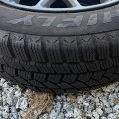 スタッドレス タイヤホイールセット/クロームメッキホイールナット付属175/65R14の画像