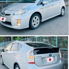 【8/30までの引き取り限定値下げ】26:9万お値段はコミコミ　トヨタプリウス 30シルバー［車検は21ヶ月]車検令和9年5月乗って帰る可能です。の画像