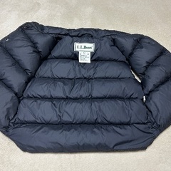ヴィンテージ L.L.bean ダウンベスト ブラック us4 XXSの画像