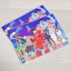ワンピース　くら寿司ポストカードの画像