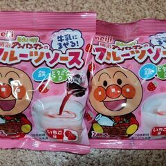 アンパンマン フルーツソース いちご味2点