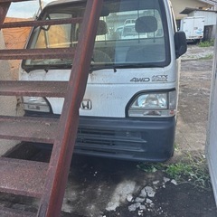 アクティ トラック　4WD エンジン販売 13万キロ　部品取り丸車の画像