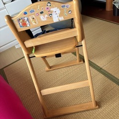 キッズ　ダイニングテーブル用イスの画像
