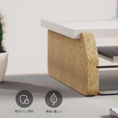 パソコン台 モニタースタンド パソコンスタンド 机上ラック　 キーボード収納の画像
