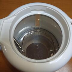YAMAZEN2022年製1.0L電気ケトル 美品の画像