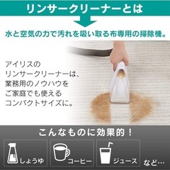 アイリスオーヤマ　リンサークリーナー　RNP-300の画像