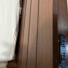 ニトリ　ベッドフレーム　ダブルの画像