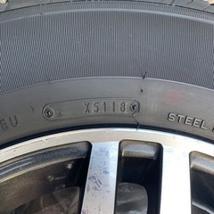 195/80R15 LT 4本ホイールセット の画像