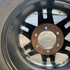 195/80R15 LT 4本ホイールセット の画像