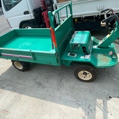筑水キャニコム ES643 4輪 運搬車 600kg 6馬力 2WD トレーラーの画像