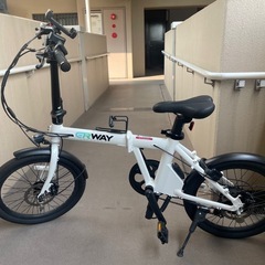 電動折り畳み自転車 ERWAY A01 オプション付き