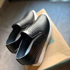 新品メッシュ素材厚底シューズ差し上げます。23.5cmの画像