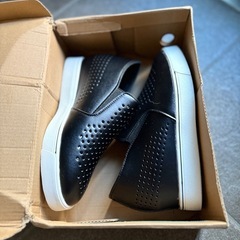 新品メッシュ素材厚底シューズ差し上げます。23.5cmの画像