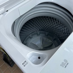 2020年製　洗濯機　アイリスオーヤマ　IAW-T1001 10KG▲脱水故障▲部品取りの画像