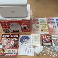 CASIO カシオ プリン写ル フォトプリンタ　PCP-1400 ハガキプリント の画像