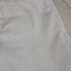 hushush 七分丈 ハーフパンツ ホワイト リボンの画像