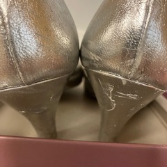 【決定】ダンスシューズ　シルバーの画像