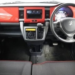 ハイブリッド車⭐⭐　スズキ 赤ハスラー！！ 　Ｊスタイル　ございます　🚗🚗の画像