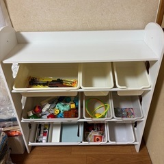 おもちゃ収納の画像
