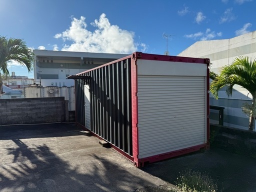 沖縄コンテナガレージ20フィート