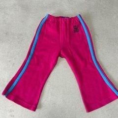 BABY DOLLピンク スウェットセット 90cmの画像