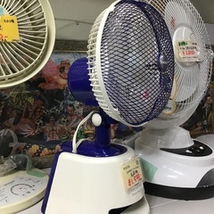 MORITA     2wayクリップ&卓上扇風機　ミニ扇風機　2003年製 中古品の画像