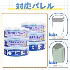 【新品】ポイテック カートリッジ 互換品 おむつ 防臭 袋の画像