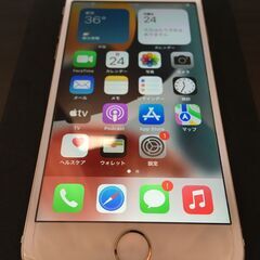 動作品　iphone 6s　64GB　ローズゴールド　SIMフリ...